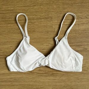 Aerie Real Good Scoop Bikini Top Size S